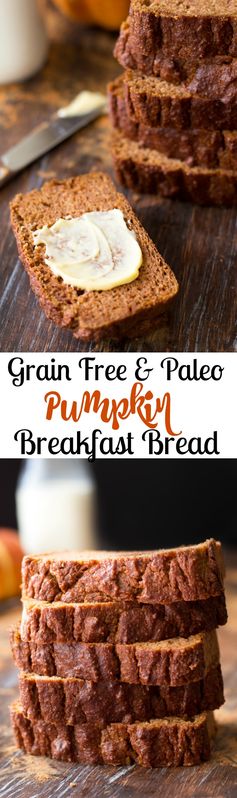 Simple Paleo Pumpkin Bread