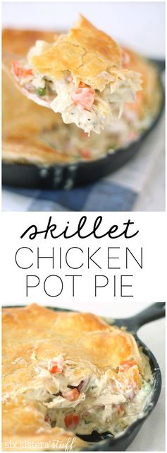 Skillet Chicken Pot Pie