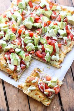 Skinny Avocado Pizza