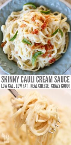 Skinny Cauliflower Cream Sauce