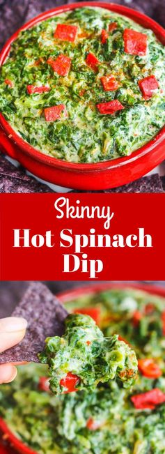 Skinny Hot Spinach Dip