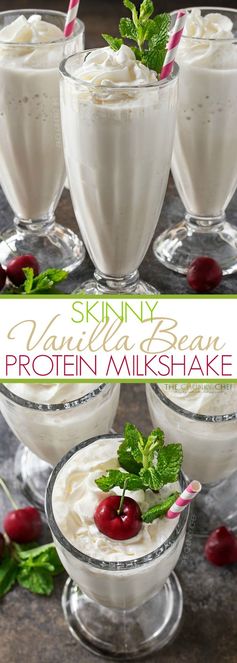 Skinny Vanilla Protein Milkshake