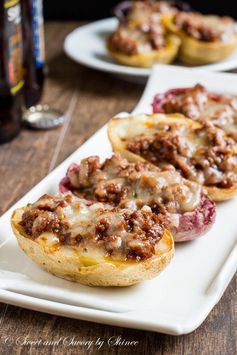 Sloppy Joes Potato Skins