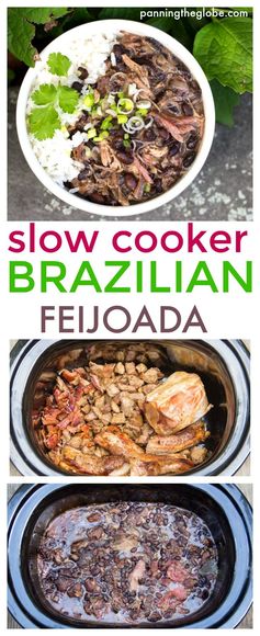 Slow cooker brazilian feijoada