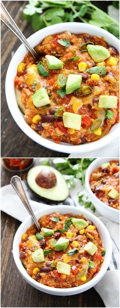 Slow Cooker Enchilada Quinoa