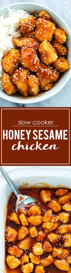 Slow Cooker Honey Sesame Chicken