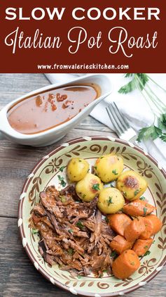 Slow Cooker Italian Pot Roast