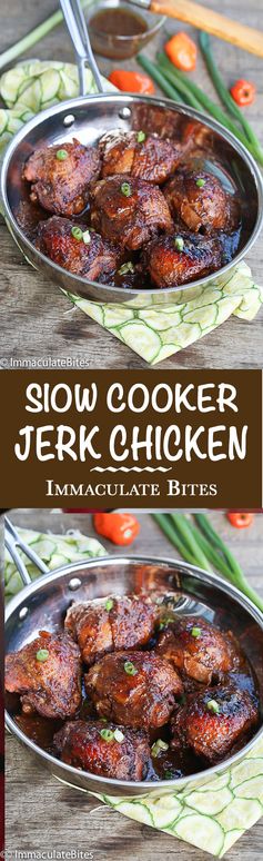 slow cooker Jerk Chicken