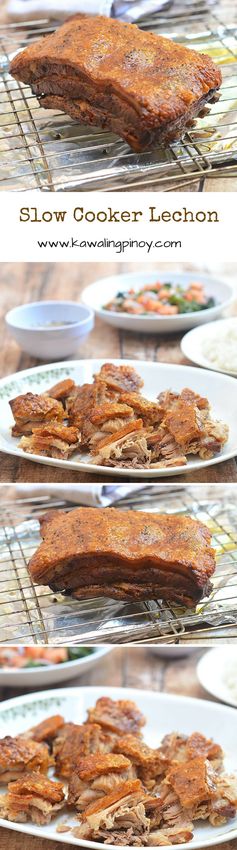 Slow Cooker Lechon