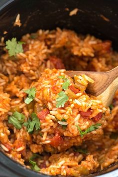 Slow Cooker Mexican Rice (Spanish Rice