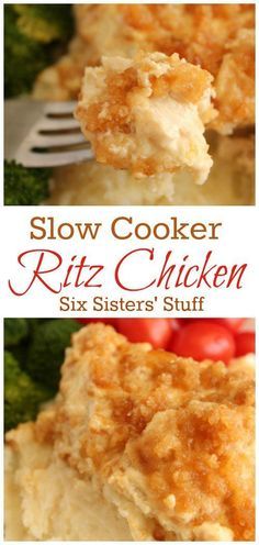 Slow Cooker Ritz Chicken