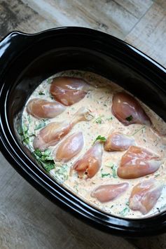 Slow Cooker Spicy Coconut Chicken Drumsticks