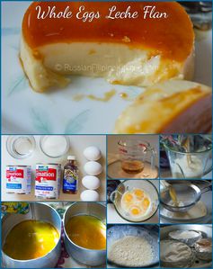 Smooth and Creamy Whole Eggs Leche Flan