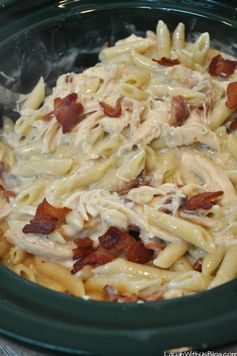 Smothered Bacon Ranch Chicken Penne Pasta