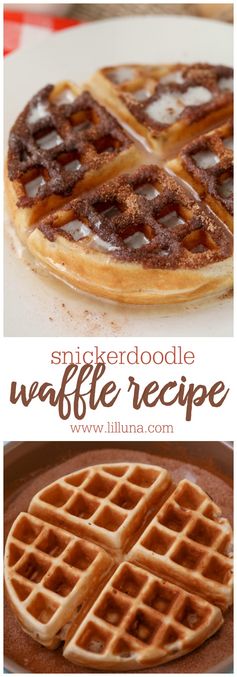 Snickerdoodle Waffles