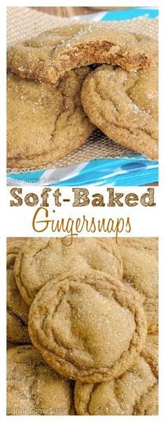 Soft-Baked Gingersnaps