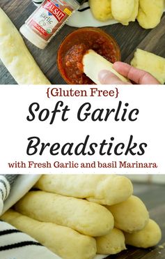 Soft Gluten Free Breadsticks