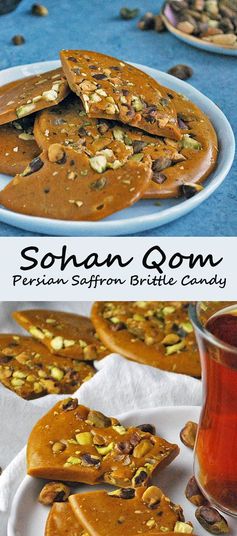 Sohan-e Qom - Persian Saffron Brittle Candy