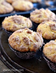 Sour Cream Coffee Cake Muffins