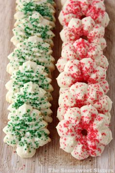 Sour Cream Spritz Cookies