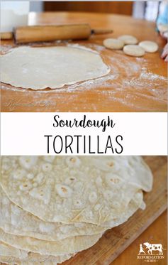 ~Sourdough Tortillas~