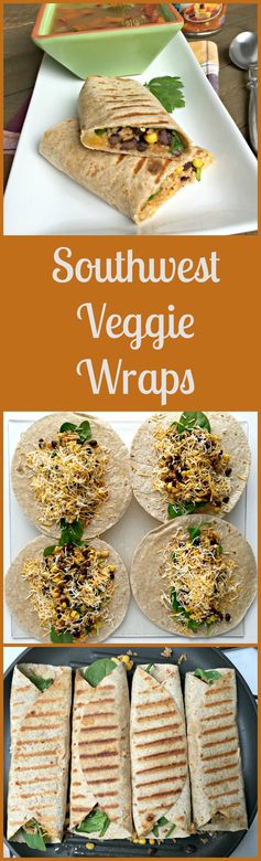 Southwest Veggie Wraps