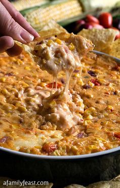 Southwestern Cheesy Corn Dip