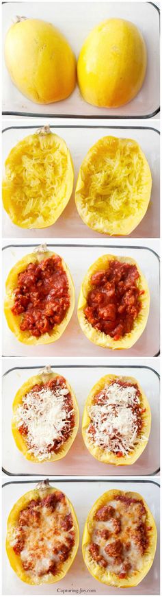 Spaghetti Squash Boats