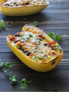 Spaghetti Squash Burrito Bowls