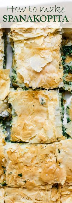 Spanakopita Recipe (Greek Spinach Pie