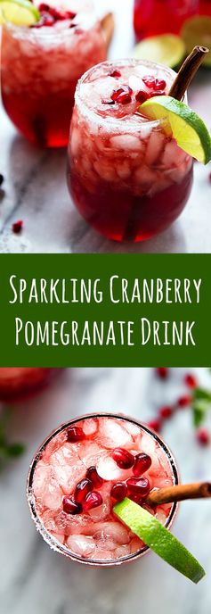 Sparkling Cranberry Pomegranate Drink (Video