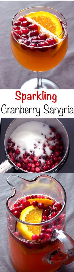 Sparkling Cranberry Sangria