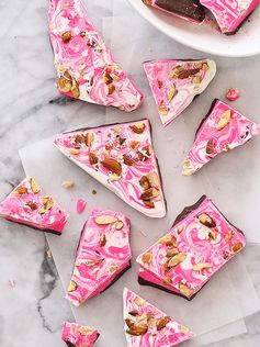 Spicy Chocolate Bark with Chipotle and Almonds