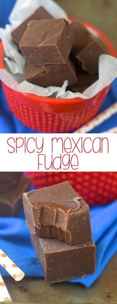 Spicy Mexican Chocolate Fudge