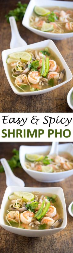 Spicy Shrimp Pho