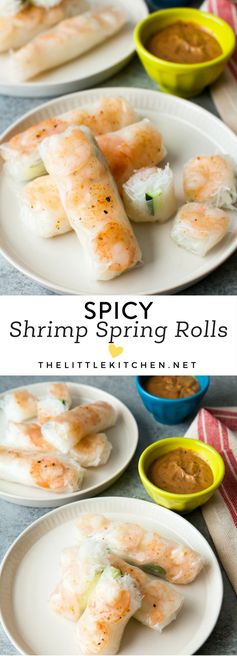 Spicy Shrimp Spring Rolls