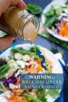 Spicy Thai Almond Salad Dressing