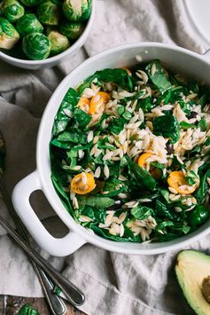 Spinach & Orzo Pasta Salad