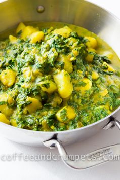 Spinach and Potato Curry