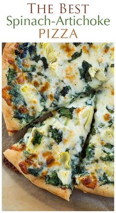 Spinach Artichoke Pizza