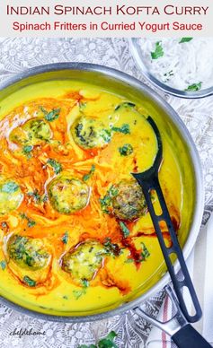 Spinach Kofta Kadhi (Curry