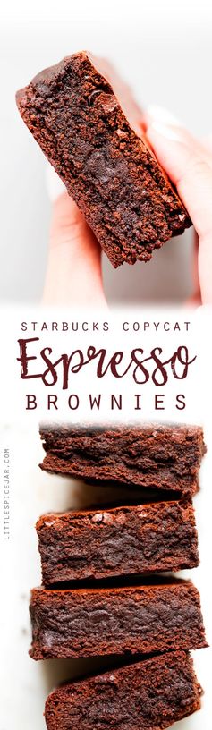 Starbucks Copycat Espresso Brownies