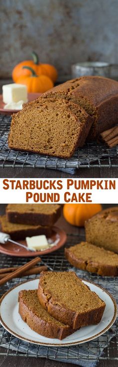 Starbucks Pumpkin Pound Cake