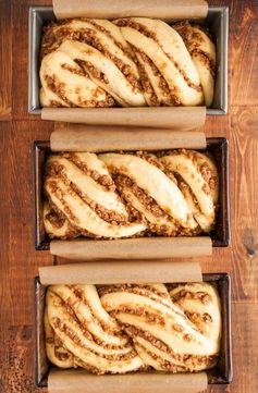 Sticky Caramel-Pecan Babka