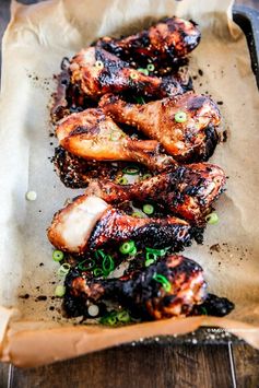 Sticky Honey Soy Chicken Drumsticks