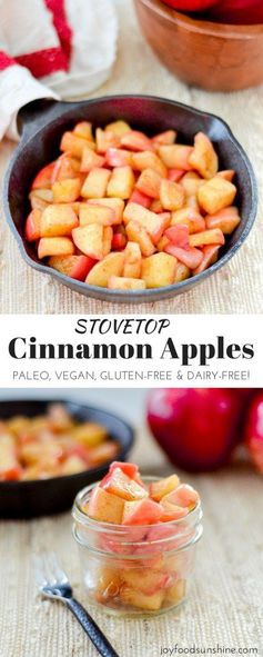 Stovetop Cinnamon Apples