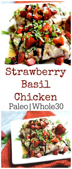 Strawberry Basil Chicken