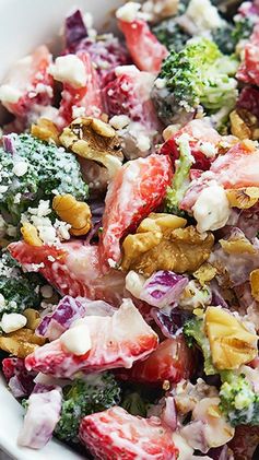 Strawberry Broccoli Salad