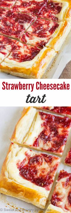 Strawberry Cheesecake Tart