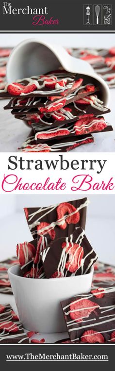 Strawberry Chocolate Bark